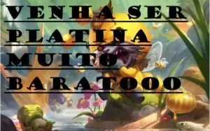 3 contas plat baratooooo
