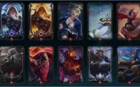 CONTA DE LOL GOLD 4 97PDL MMR ALTO COM  SKINS RARAS
