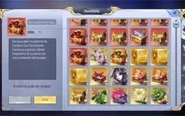 SAINT SEIYA AWAKENING - COM GEMAS AVANÇADAS E LIVROS