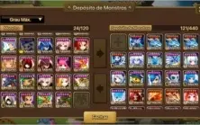 Conta summoners war GLOBAL - PVE completo - 24 NAT5