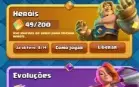 Conta CR Vários decks nv16 (max) + Coc Cv 14 Semi Full.