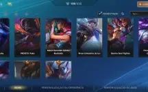 Conta wild rift, quase 200 akins, todos bonecos liberados