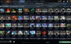 Conta Dota 2 Ancient + Arcana, Imortais E Sets Collectors