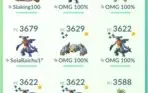 Conta de Pokemon go LVL 40 com 292 brilhantes, e 305 100% !