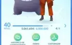 Conta de Pokemon go LVL 40 com 292 brilhantes, e 305 100% !