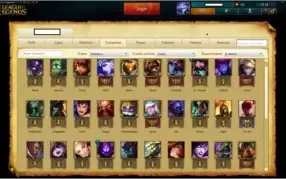 Conta League of Legends - Platina 2 - 50 champs + 10 skins