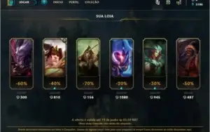 Conta nivel 30 lol, nunca jogado ranqueada