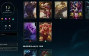 conta platina 1 season  passada D4