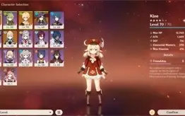 KLEE + MONA + JEAN + BANNER GARANTIDO