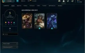 Conta lol Platina III 60+ pdl (Conta nova com MMR alto)
