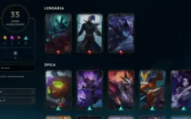 Conta League of Legends Full Acesso - 72 Champs e 34 Skins