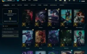 Conta PLATINA 4 | 72% Win - Lol (League Of Legends) Elomoon
