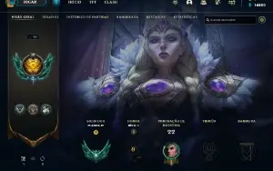 Conta PLATINA 4 | 72% Win - Lol (League Of Legends) Elomoon