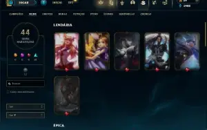 Esmeralda 4 com 41 Champs e 45 Skins