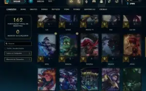 Esmeralda 4 com 41 Champs e 45 Skins