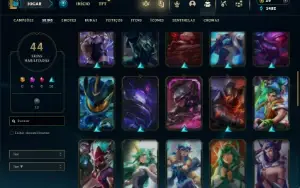 Esmeralda 4 com 41 Champs e 45 Skins