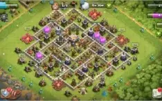 CLASH OF CLANS | CV 11 | HEROIS FULL, MUROS FULL