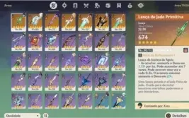 GENSHIN AR55 -XIAO-VENTI-ZHONGLI-RAIDEN-QIQI-MONA+ARMAS