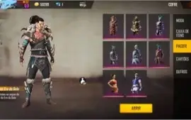 CONTA NO FREE FIRE GEMADONA!!!