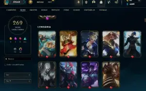 Fullacesso - Conta De 2013 - 269 Skins - Level 235 - 166 Cam