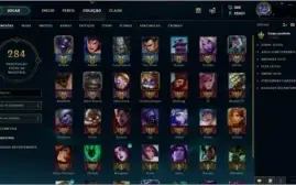 Conta LOL 575 skins todos os campeões.