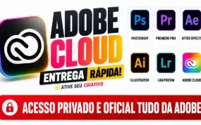 Photoshop/ Lightroom/ Premiere / After Effects/ Adobe Cloud