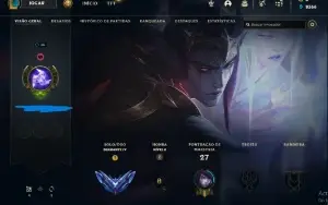 Smurf Lol Diamante 4 70% Wr Fila Mestre Main Ad