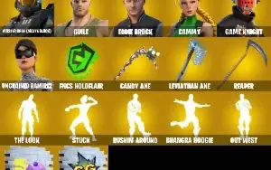 Conta De Fortnite Full acesso Com 226 Skins E 194 Picaretas