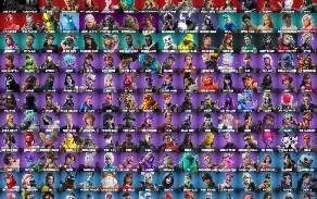 Conta De Fortnite Full acesso Com 226 Skins E 194 Picaretas