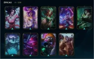 [50% OFF] Conta LoL | Bronze| (9 Skins Épicas)