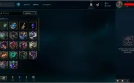 Conta League of Legends Platina IV (40 Skins, Main Riven )