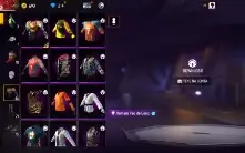 Conta Free fire com nível alto com skin do passe e etc