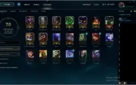 CONTA LEAGUE OF LEGENDS OURO 5