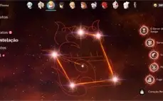 Hu tao + baculo de homa, baal + luz do cortador de grama  e+