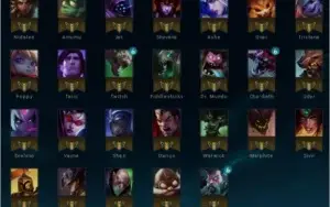 Conta Unranked 54 Campeões