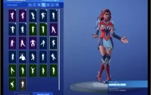 CONTA FORTNITE TEMPORADA 3 4 5 6 8 SKIN IKONIK
