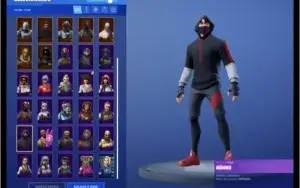 CONTA FORTNITE TEMPORADA 3 4 5 6 8 SKIN IKONIK