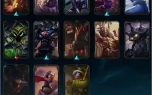 acc unranked varias skins top