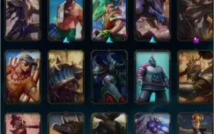 acc unranked varias skins top