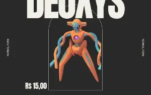 Deoxys - Normal Form - PROMOÇÃO Pokemon LENDÁRIO