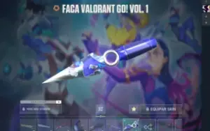 Conta valorant OURO 3 (+ de 15 skins e 5 facas)