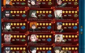 Conta Naruto Online  286k FC