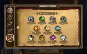 Conta Hearthstone 240 lendarias (7700 no total) foco padrão