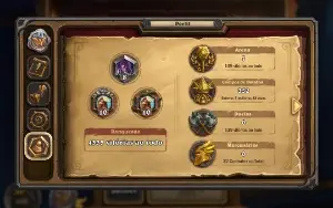 Conta Hearthstone 240 lendarias (7700 no total) foco padrão