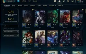 Conta prata 2 com 114 Champs e 134 Skins ( MAIN ADC )