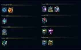 CONTA LEAGUE OF LEGENDS COM 7 LENDAS 3 ESTRELAS TFT