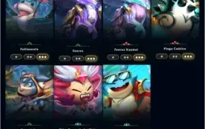 CONTA LEAGUE OF LEGENDS COM 7 LENDAS 3 ESTRELAS TFT