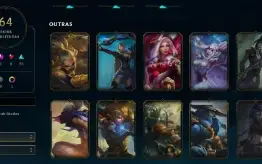 CONTA LOL- LVL 234 - 155 Champions - 64 Skins - FULL ACESSO