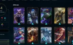 CONTA LOL- LVL 234 - 155 Champions - 64 Skins - FULL ACESSO