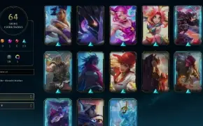 CONTA LOL- LVL 234 - 155 Champions - 64 Skins - FULL ACESSO